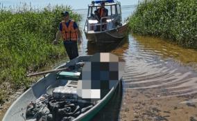 Лодку с трупом заметили на Ладожском озере в Ленобласти