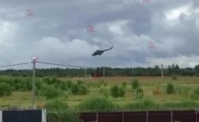 Вертолет Росгвардии потерпел крушение в Ленобласти
