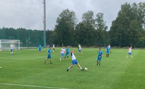 Команда «Рощино» встретилась на футбольном поле со сборной петербургских артистов