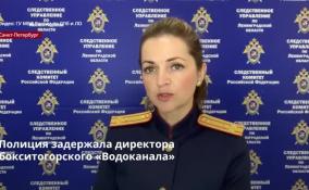Полиция задержала директора бокситогорского «Водоканала» за хищение 525 тысяч рублей