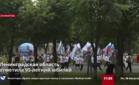 Ленинградская область отметила 95-летний юбилей