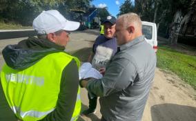 Дорожники Ленобласти осуществляют масштабный ремонт дорог в Енакиево