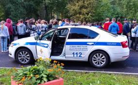 Прибывшим в Ленобласть школьникам из Енакиево рассказали о правилах дорожного движения