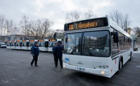 В Петербурге на маршруты выйдут более 2,5 тысячи автобусов на газе
