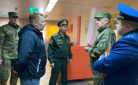 Михаил Ильин проверяет работу военкоматов Ленобласти по частичной мобилизации