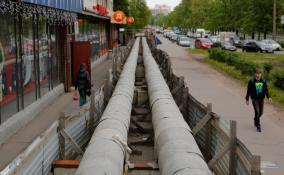 Около 280 км тепловых сетей обновят в Петербурге до конца года