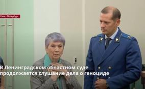 В Ленинградском областном суде продолжается слушание дела
о геноциде