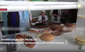 Ленобласть модернизирует хлебозавод в Енакиево