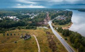 В Кировском районе подготовили площадку для строительства нового моста через реку Мойку