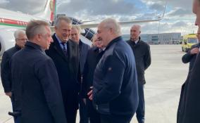 Губернатор Ленобласти встретил в аэропорту лидеров стран СНГ