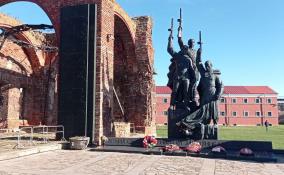 В крепости Орешек прошла панихида по погибшим солдатам и офицерам, участвовавших в штурме Нотебурга