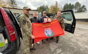 Две тонны гуманитарного груза отправили мобилизованным бойцам из Ленобласти