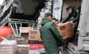 Спасатели Ленобласти собрали гумпомощь для мобилизованных во Всеволожском районе