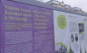 В Петергофе открылась выставка по случаю 125-летия установления дипломатических отношений России и Таиланда