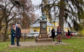 В усадьбе «Мишкина дача» в Мерёво открыли памятник герою Отечественной войны 1812 года