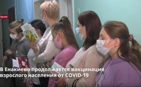 В Енакиево продолжается вакцинация взрослого населения от
COVID-19