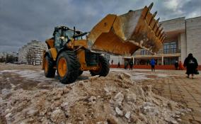 В Ленобласти подготовили 64 площадки для складирования снега