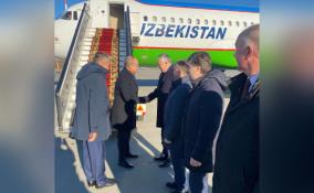 Александр Дрозденко встретил в Пулково премьер-министра Узбекистана