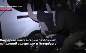 В Петербурге задержали четверых подозреваемых в серии разбойных
нападений
