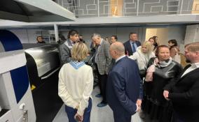 Губернатор Ленобласти высоко оценил научно-производственный комплекс «ART Стомус» в поселке Стеклянный