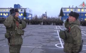 Мобилизованных мужчин из Ленобласти отправили в районы проведения боевого слаживания