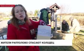 Жители Рапполово спасают колодец