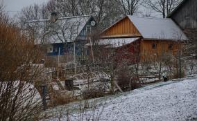 Облачно, снег и до -8: погода в Ленобласти на 21 ноября