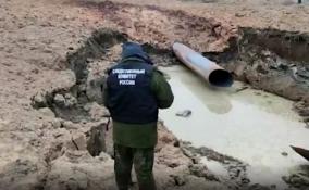 После пожара на газопроводе во Всеволожском районе возбудили уголовное дело