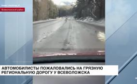 Автовладельцы призывают дорожников привести в порядок
Колтушское шоссе между Всеволожском и Разметелево