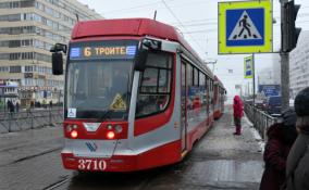 Трамвайные пути на Заневском проспекте отремонтируют перед закрытием станции «Ладожская»