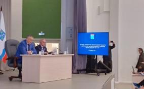 В Сертолово проходит встреча Александра Дрозденко с областными депутатами
